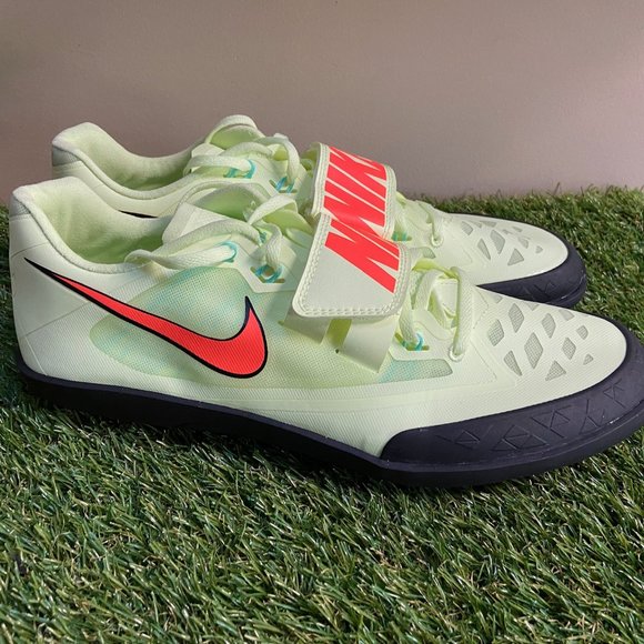 Nike Zoom SD 4 Track & Field Throwing Shoes Volt Men\'s Size 685135-700 NEW main image 7
